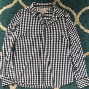 Gingham button down